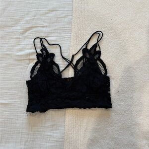 FP Movement by Free People Black Lace Bandeau
